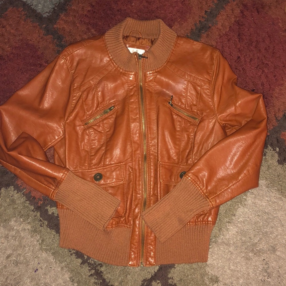 Cognac color jacket